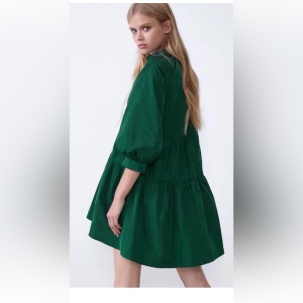 Zara Green Dress